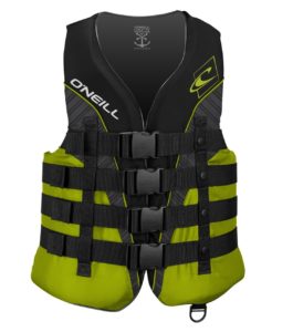 O'Neill Wetsuits Wake Waterski Mens Superlite USCG Nylon Life Vest