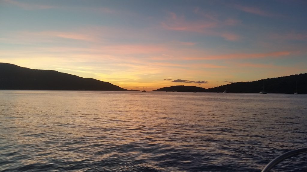 BVI Sailing Adventure Sunset